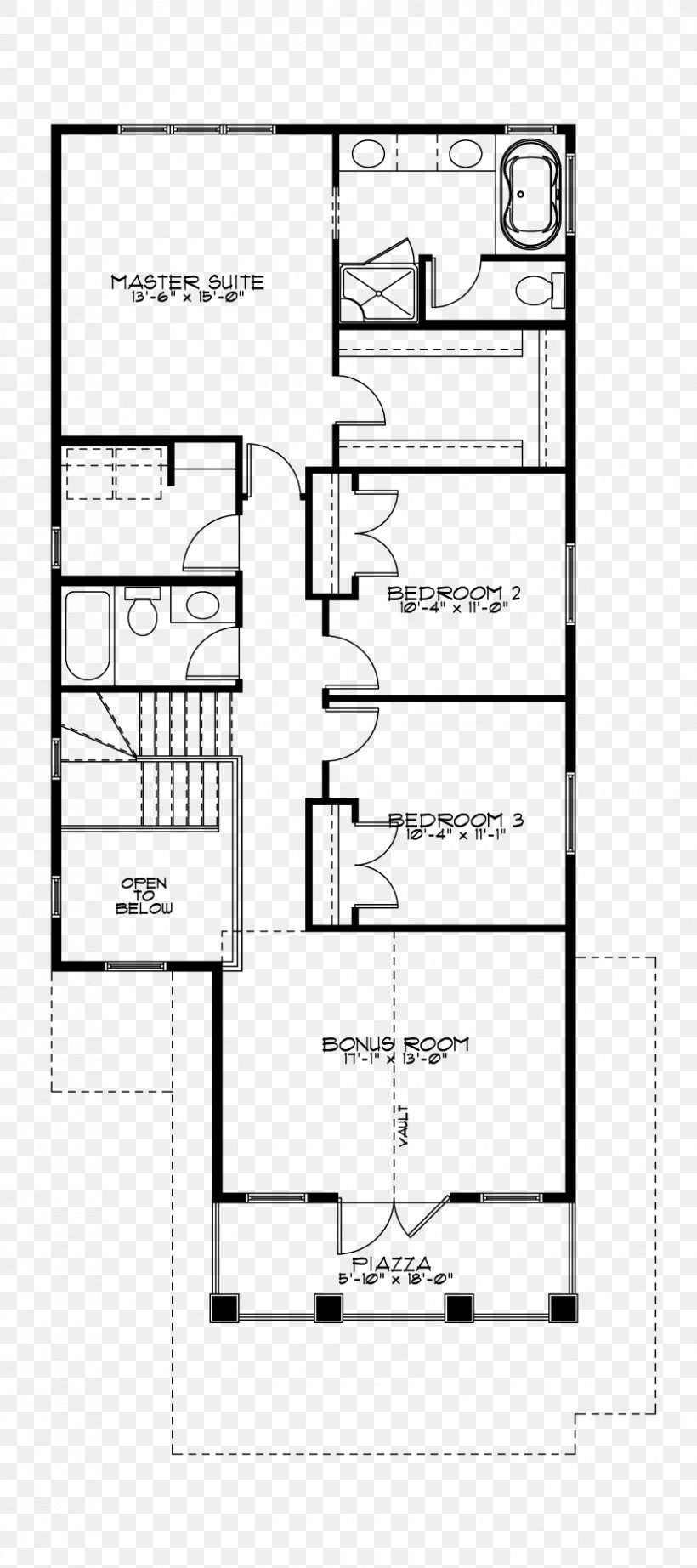 Floor Plan Furniture Technical Drawing, PNG, 840x1889px, Floor Plan, Area, Artwork, Black And White, Diagram Download Free