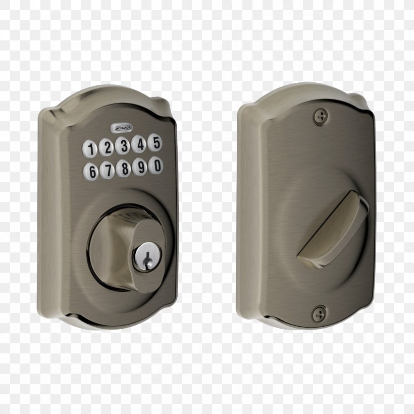 Dead Bolt Schlage Lock Keypad Door, PNG, 1000x1000px, Dead Bolt, Brass, Diy Store, Door, Door Furniture Download Free