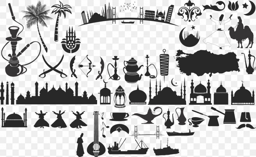 Istanbul Clip Art, PNG, 1600x984px, Istanbul, Art, Black And White, Brand, Color Download Free