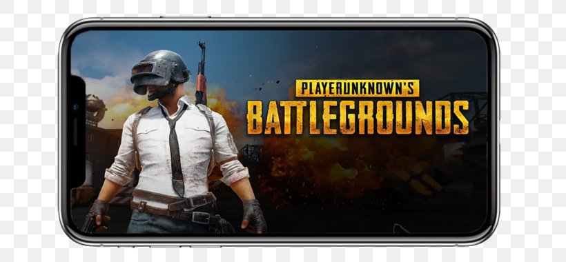 PlayerUnknown's Battlegrounds IPhone X Video Game Tencent Games, PNG, 676x380px, Iphone X, Advertising, Battle Royale Game, Brand, Computer Software Download Free