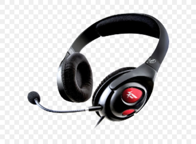 Microphone Headphones Gamer Video Game Creative Technology, PNG, 600x600px, Microphone, Audio, Audio Equipment, Computer, Computer Software Download Free