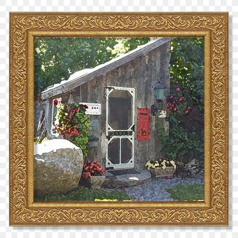 Window Still Life Picture Frames Outhouse Flower, PNG, 1000x1000px, Window, Flower, Landscape, Outdoor Structure, Outhouse Download Free