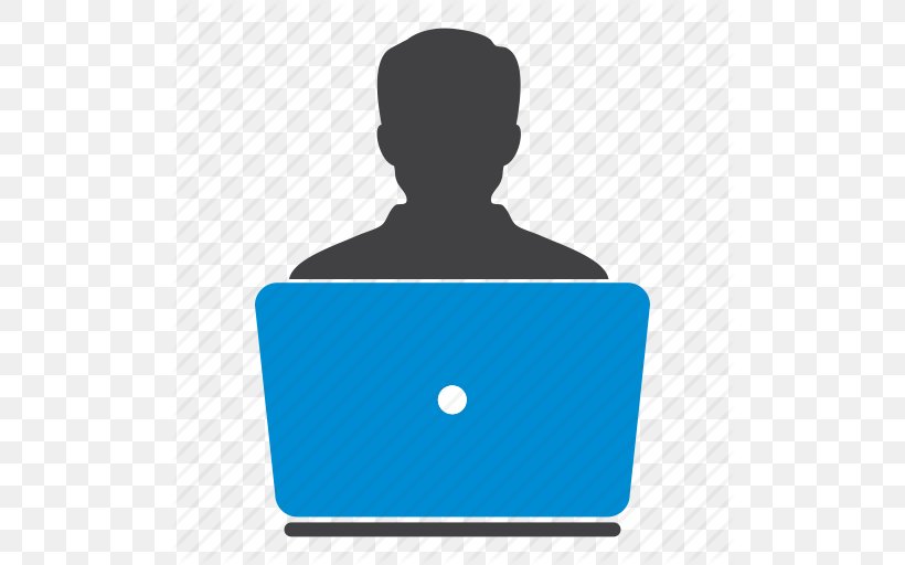 Laptop User, PNG, 512x512px, Laptop, Blue, Brand, Computer, Computer Monitors Download Free