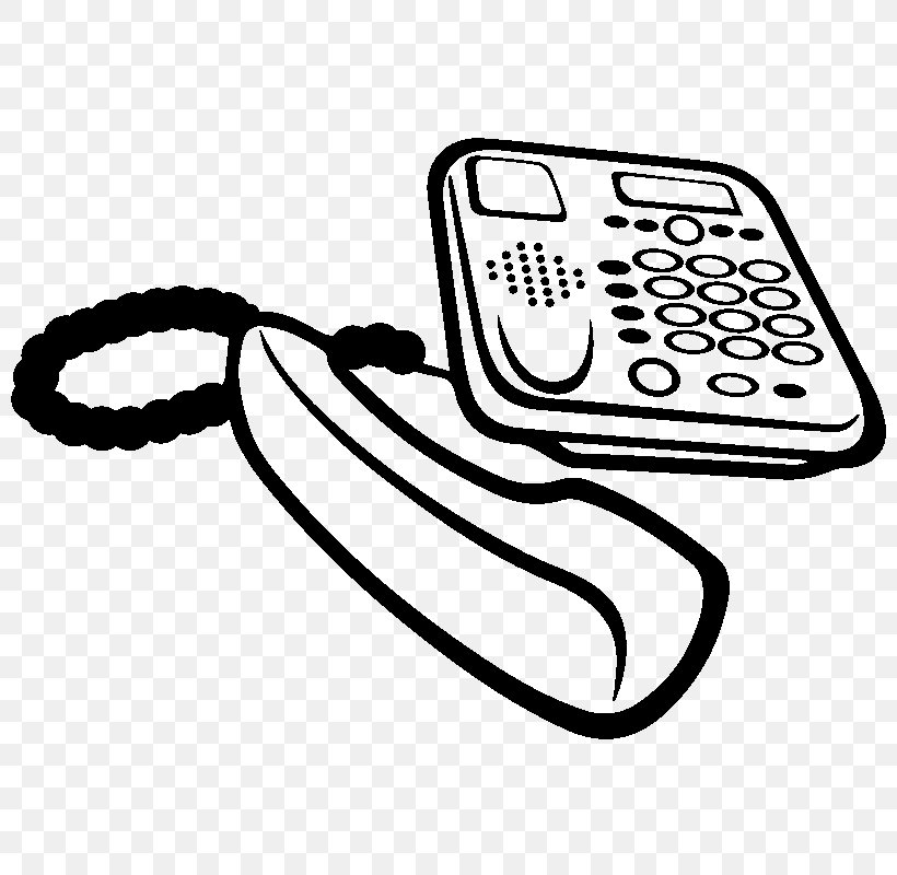 Telephony Telephone Mobile Phones Clip Art, PNG, 800x800px, Telephony, Area, Asymmetric Digital Subscriber Line, Black And White, Dsl Filter Download Free