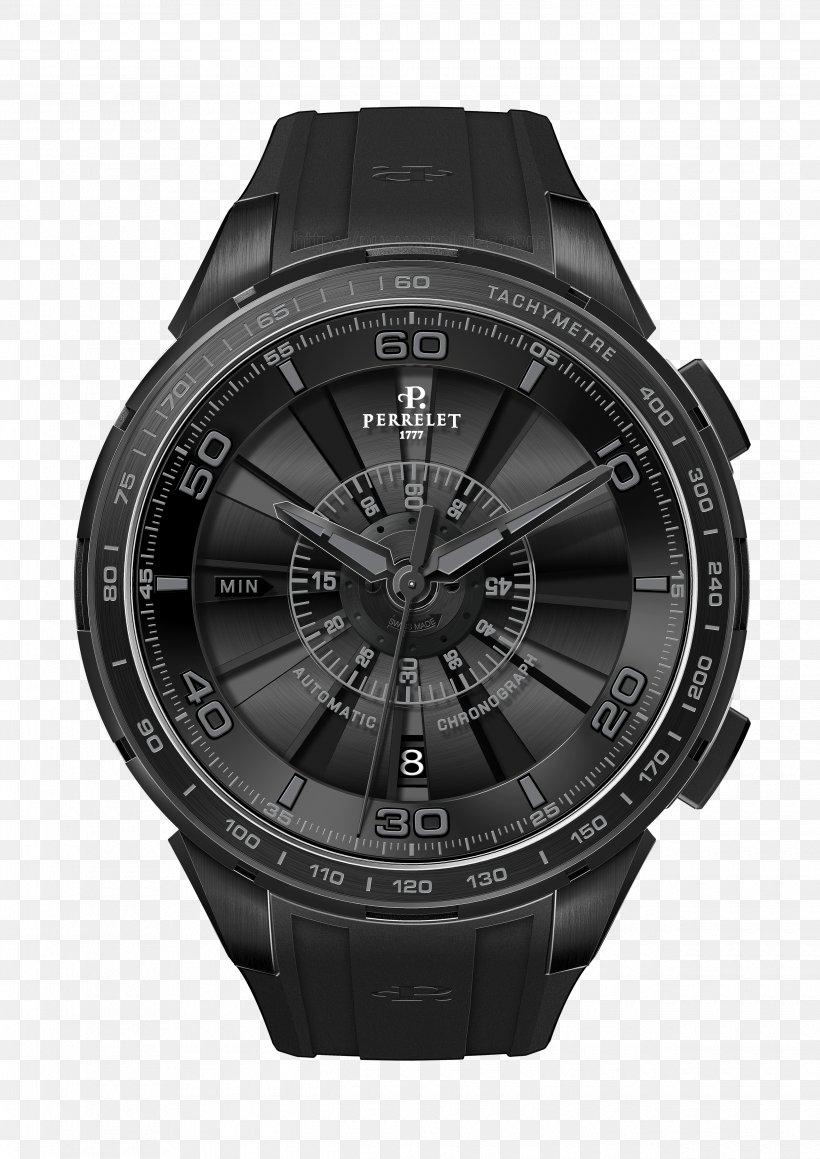 Watch Strap Chronograph Perrelet Clock, PNG, 2480x3508px, Watch, Abrahamlouis Perrelet, Automatic Watch, Black, Bracelet Download Free