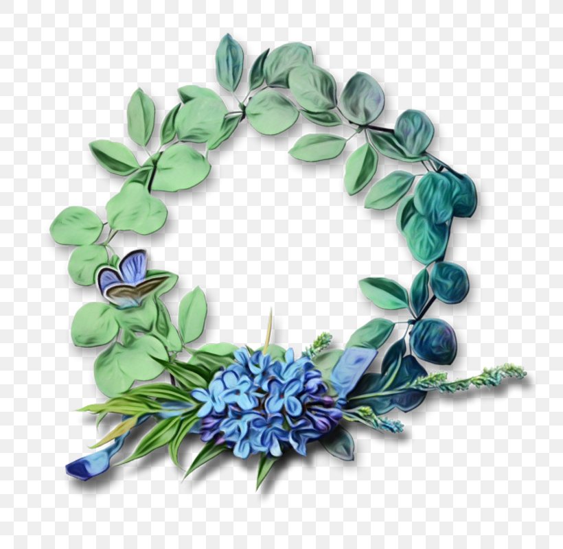 Blue Fashion Accessory Leaf Plant Flower, PNG, 800x800px, Watercolor, Blue, Bracelet, Brooch, Fashion Accessory Download Free