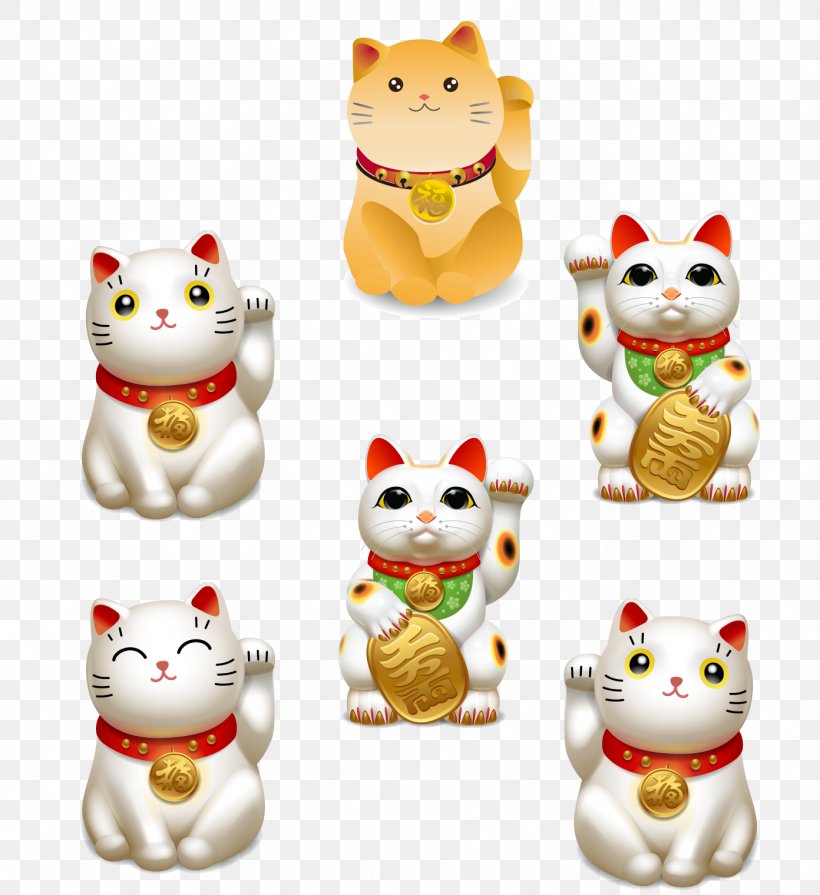 Cat Japan Maneki-neko Luck Icon, PNG, 1392x1520px, Cat, Ceramic, Doll, Food, Gesture Download Free