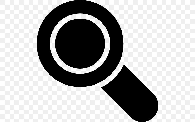 Magnifying Glass, PNG, 512x512px, Magnifying Glass, Black And White, Brand, Glass, Kitchen Utensil Download Free