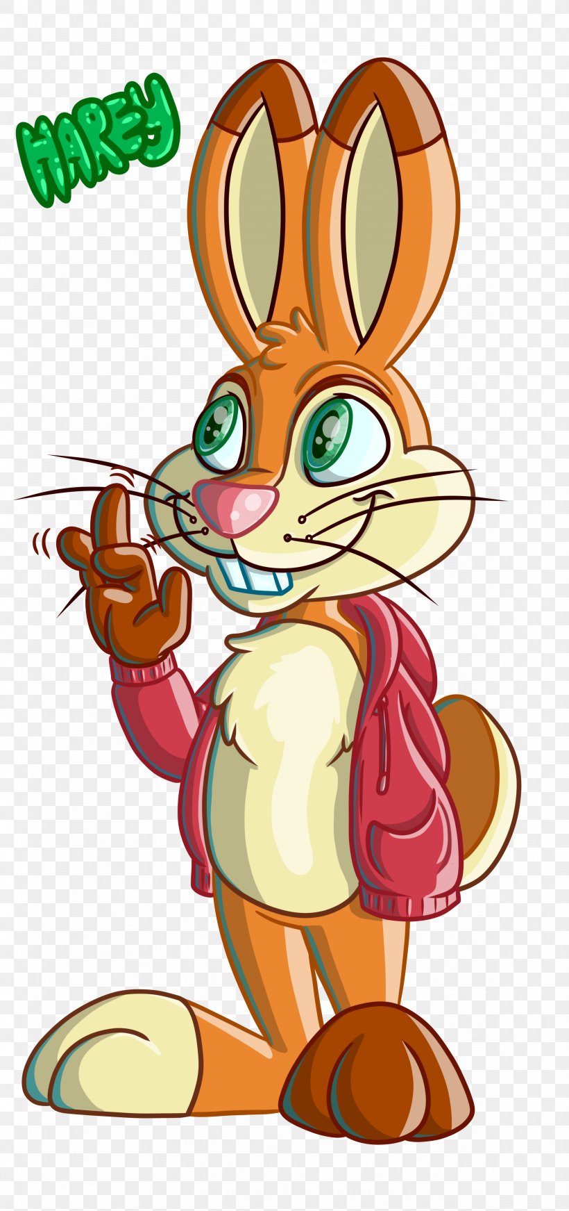 Rabbit Work Of Art Hare, PNG, 2352x5000px, Rabbit, Art, Artist, Cartoon, Character Download Free