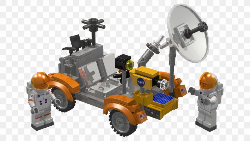 Apollo Program Apollo 15 LEGO Lunar Roving Vehicle Lunar Rover, PNG, 1280x720px, Apollo Program, Apollo 15, Apollo Lunar Module, Dune Buggy, Hardware Download Free