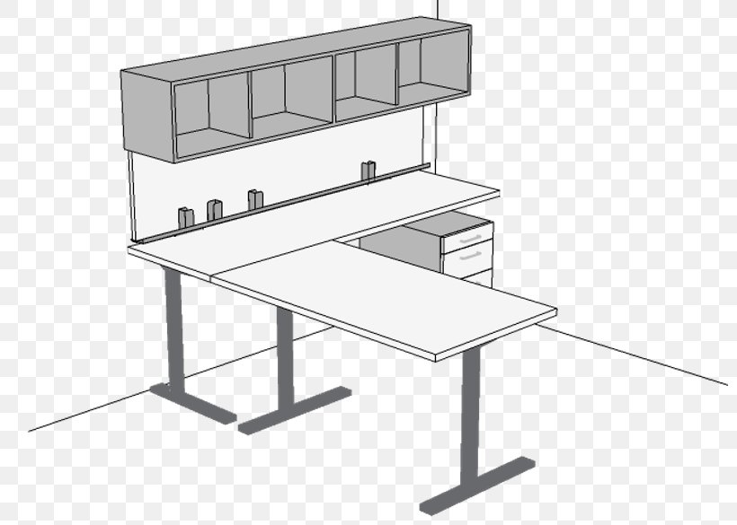 Desk Product Design Line Angle, PNG, 800x585px, Desk, Furniture, Hardware Accessory, Household Hardware, Rectangle Download Free