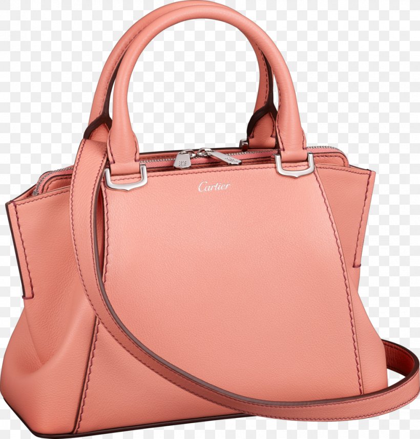 Handbag Cartier Leather Tote Bag, PNG, 978x1024px, Handbag, Bag, Brown, Caramel Color, Cartier Download Free