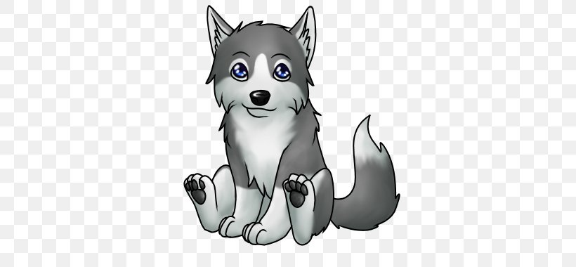 Siberian Husky Sakhalin Husky Puppy Dog Breed Whiskers, PNG, 340x380px, Siberian Husky, Black Wolf, Breed Group Dog, Carnivoran, Cartoon Download Free
