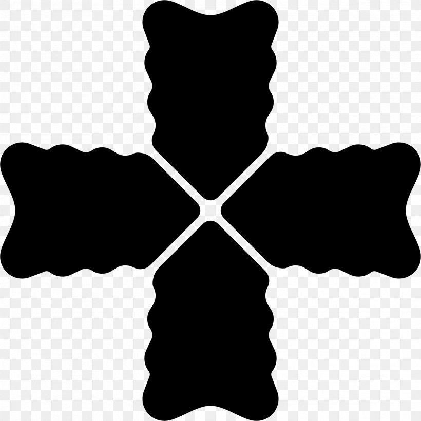 Starokostiantyniv Clip Art, PNG, 2382x2382px, Crosses In Heraldry, Black, Black And White, Cross, Flowering Plant Download Free