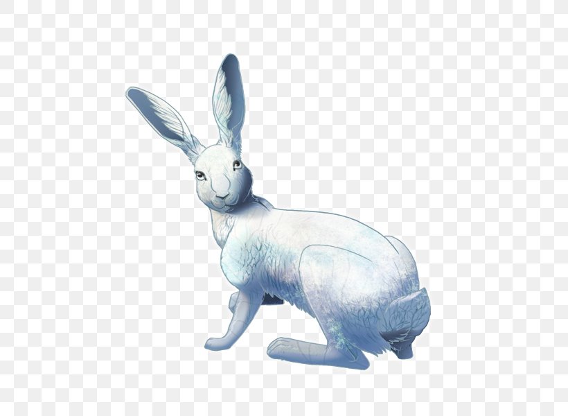 Domestic Rabbit Hare Fauna Figurine, PNG, 500x600px, Domestic Rabbit, Animal Figure, Fauna, Figurine, Hare Download Free