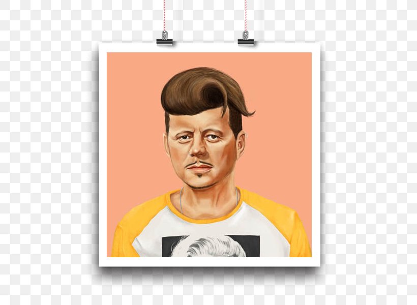 John F. Kennedy Amit Shimoni Hipstory: Why Be A World Leader When You Could Be A Hipster? Canvas Print, PNG, 750x600px, John F Kennedy, Amit Shimoni, Art, Artist, Canvas Download Free