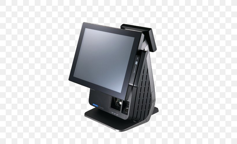 Point Of Sale Touchscreen Barcode Scanners Cash Register, PNG, 500x500px, Point Of Sale, Allinone, Barcode, Barcode Scanners, Business Download Free