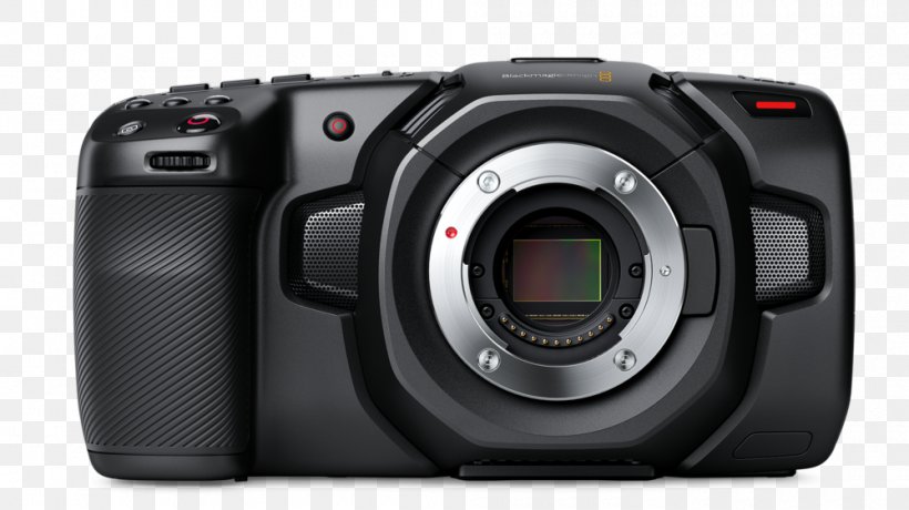 Blackmagic Pocket Cinema 4K Resolution Blackmagic Design Cinema Camera, PNG, 1000x562px, 4k Resolution, Blackmagic Pocket Cinema, Blackmagic Cinema Camera, Blackmagic Design, Camera Download Free