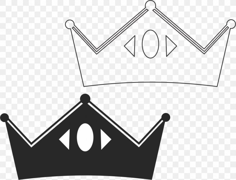 Crown Silhouette Logo, PNG, 953x726px, Crown, Area, Black And White, Brand, Clothing Accessories Download Free