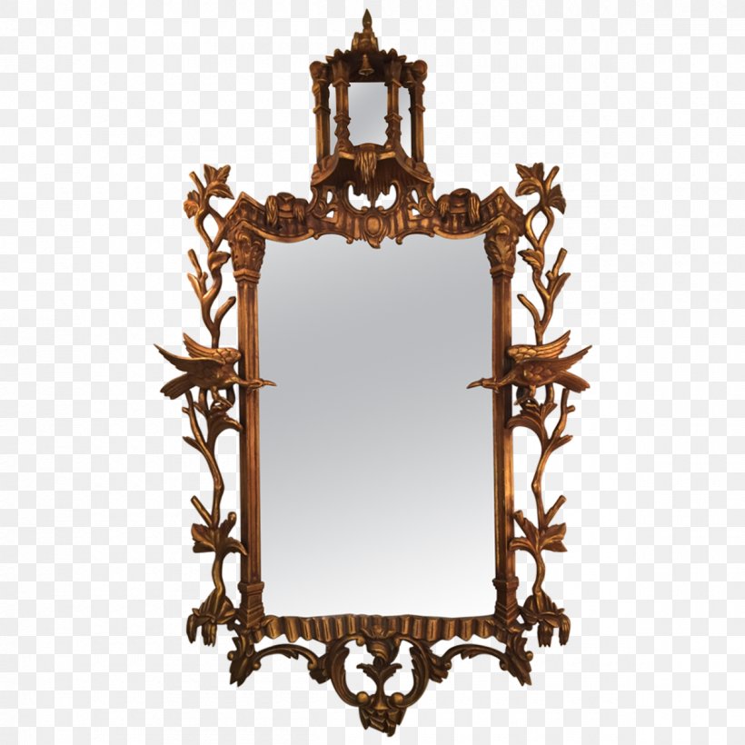 Viyet Mirror Metal Picture Frames Gilding, PNG, 1200x1200px, Viyet, Chinoiserie, Decor, Furniture, Gilding Download Free