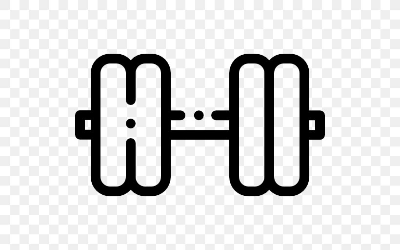 Dumbbell Barbell Weight Training Clip Art, PNG, 512x512px, Dumbbell, Area, Barbell, Black And White, Exercise Download Free