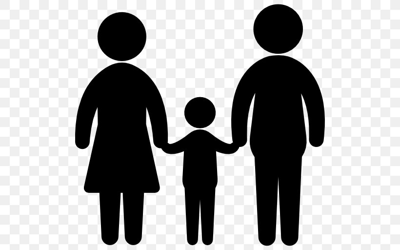 Father Mother Child Parent, PNG, 512x512px, Father, Black, Black And White, Child, Communication Download Free
