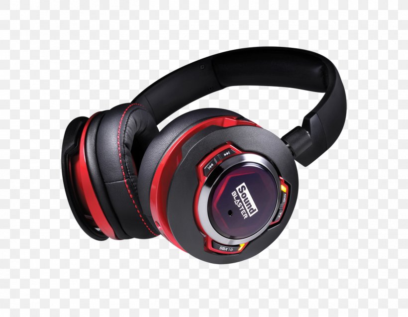 Headphones Sound Blaster Sound Cards & Audio Adapters Creative Technology, PNG, 1350x1050px, Headphones, Active Noise Control, Audio, Audio Equipment, Audio Signal Processing Download Free