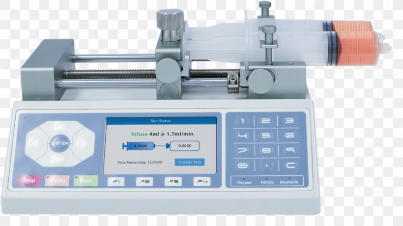 Syringe Driver Medical Equipment Microfluidics Infusion Pump, PNG, 900x505px, Syringe Driver, Hardware, Infusion Pump, Injection, Intravenous Therapy Download Free