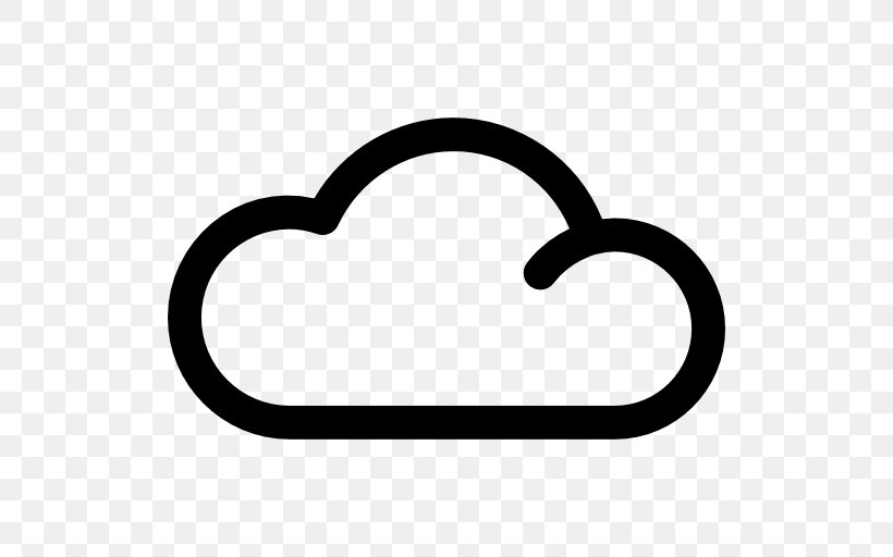 Cloud Computing Icon Design Symbol, PNG, 512x512px, Cloud Computing, Adobe Creative Cloud, Area, Black And White, Body Jewelry Download Free