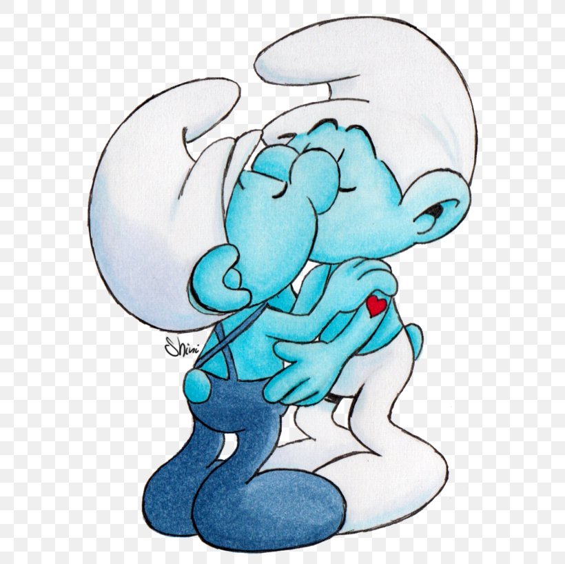 Hefty Smurf Smurfette Brainy Smurf Papa Smurf Handy Smurf, PNG, 600x818px, Hefty Smurf, Art, Brainy Smurf, Cartoon, Deviantart Download Free