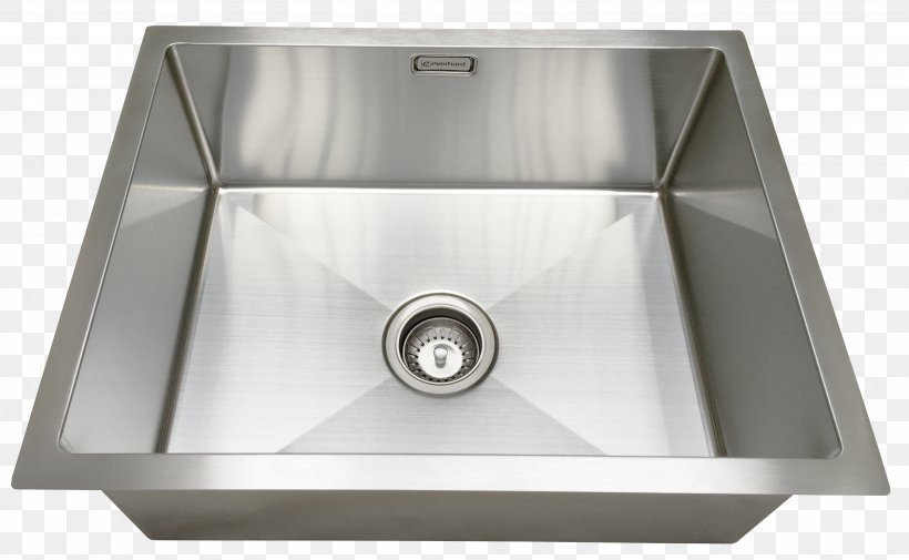 Kitchen Sink Stainless Steel Baths Bowl Sink, PNG, 3758x2318px, Sink, Bathroom, Bathroom Sink, Baths, Bowl Sink Download Free