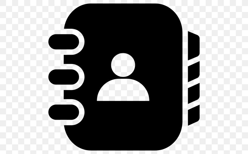 Telephone Directory Mobile Phones, PNG, 512x512px, Telephone Directory, Address, Address Book, Black And White, Book Download Free