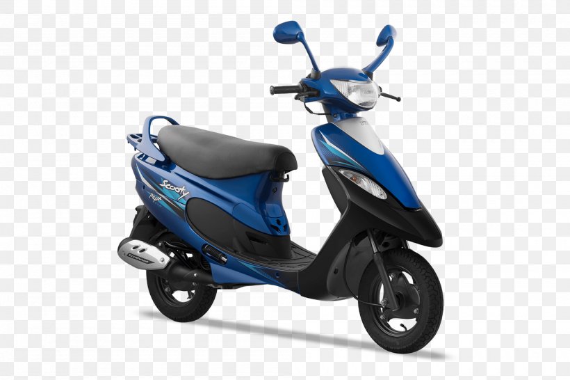Scooter TVS Scooty India TVS Motor Company Honda, PNG, 2000x1334px, Scooter, Aircooled Engine, Electric Blue, Fourstroke Engine, Fuel Efficiency Download Free