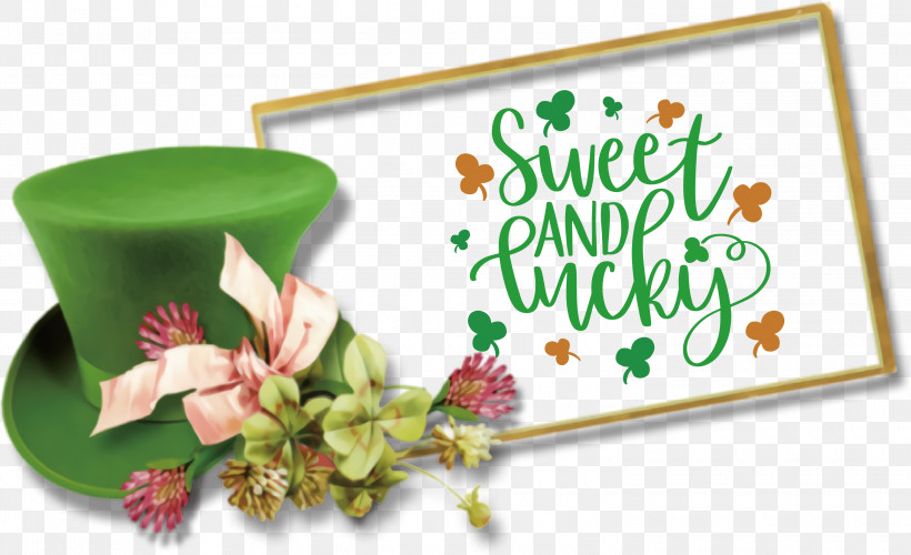 Sweet And Lucky Lucky St Patricks Day, PNG, 3000x1832px, Lucky, Computer Graphics, Drawing, Painting, St Patricks Day Download Free