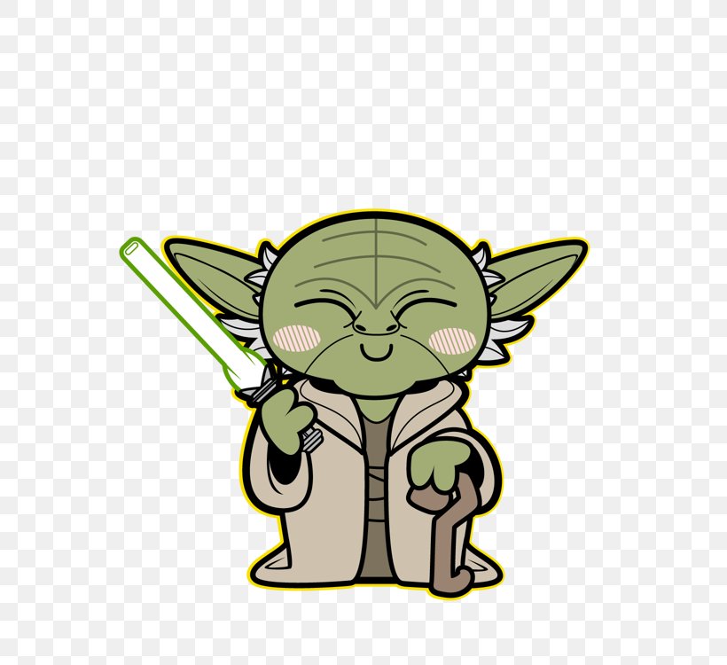 Yoda Han Solo Anakin Skywalker Count Dooku C-3PO, PNG, 600x750px, Yoda, Anakin Skywalker, Art, Artwork, Cartoon Download Free