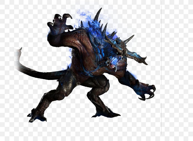 Evolve Video Game Monster, PNG, 720x600px, Evolve, Dragon, Fictional Character, Figurine, Game Download Free