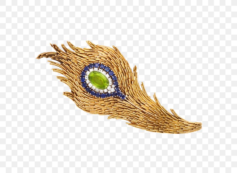 Feather Brooch Peridot Jewellery Diamond, PNG, 600x600px, Feather, Aquamarine, Bracelet, Brooch, Carat Download Free