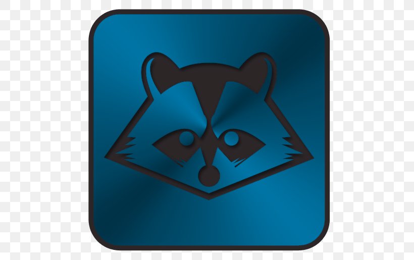 Raccoon Clip Art Illustration Logo Graphics, PNG, 515x515px, Raccoon, Cartoon, Electric Blue, Face, Logo Download Free