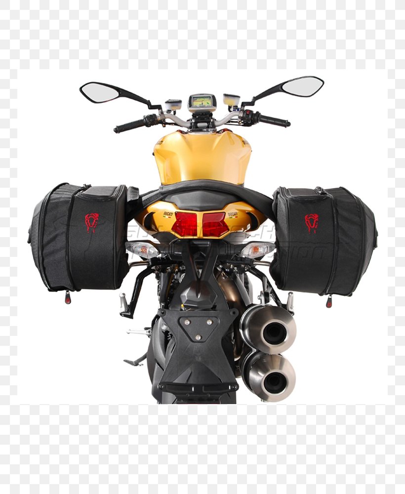 Saddlebag Motorcycle Ducati Streetfighter Ducati 848, PNG, 750x1000px, Saddlebag, Auto Part, Automotive Exterior, Bag, Ducati Download Free