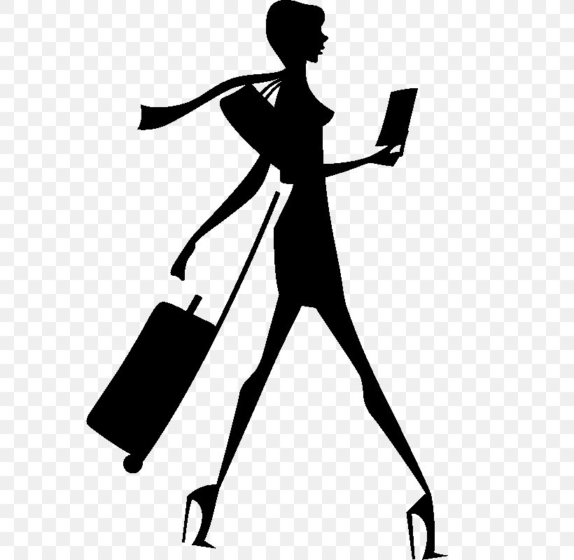 Suitcase Silhouette Sticker Hotel Woman, PNG, 800x800px, Watercolor, Cartoon, Flower, Frame, Heart Download Free