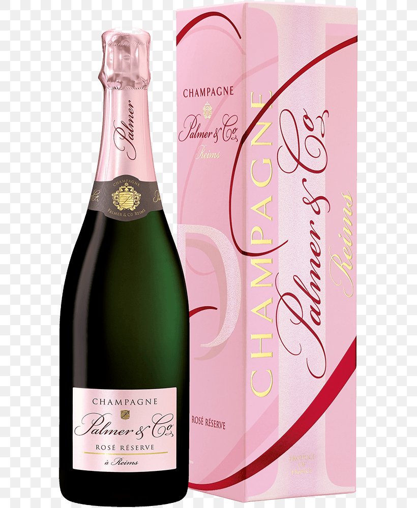 Champagne Palmer & Co Rosé Sparkling Wine, PNG, 650x1000px, Champagne, Alcoholic Beverage, Blanc De Blancs, Bottle, Champagne Palmer Co Download Free