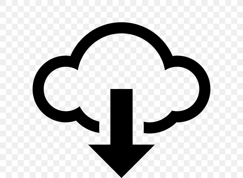 Download Cloud Computing, PNG, 600x600px, Cloud Computing, Area, Black And White, Cloud Storage, Computer Software Download Free