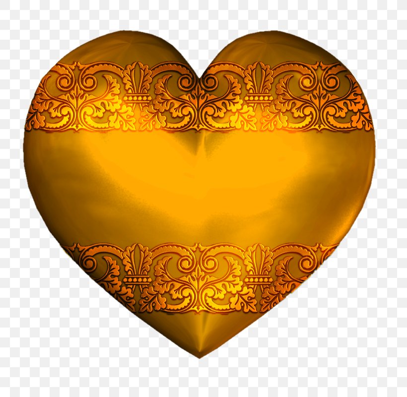 Gold, PNG, 800x800px, Gold, Heart, Yellow Download Free
