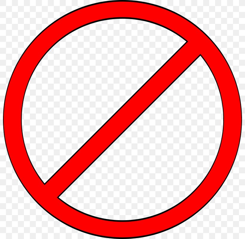 No Symbol Sign Clip Art, PNG, 800x800px, No Symbol, Area, Free Content, Image File Formats, Pixel Download Free