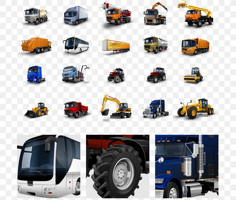 Tractor Truck Trailer, PNG, 716x693px, Tractor, Automotive Design, Automotive Exterior, Brand, Car Download Free