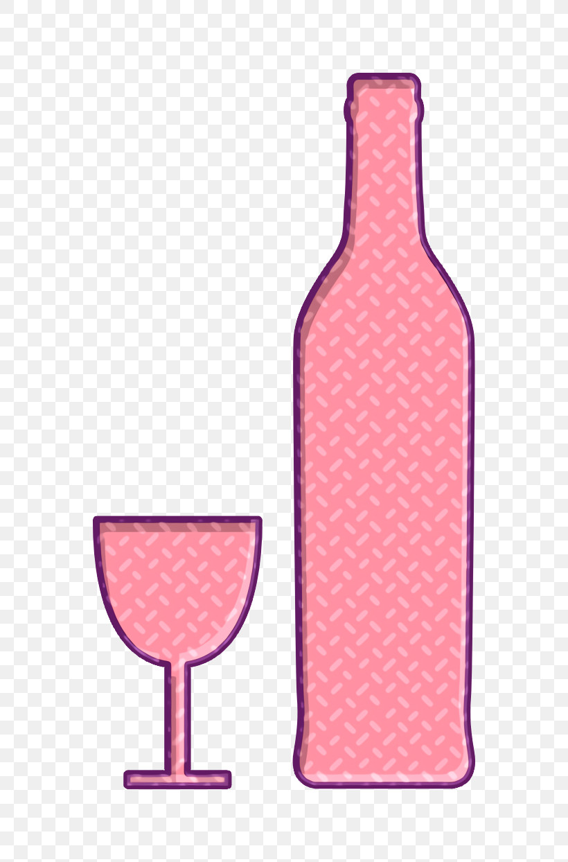Restaurant Icon Food Icon Bottle And Glass Shapes Icon, PNG, 668x1244px, Restaurant Icon, Bottle, Food Icon, Glass, Glass Bottle Download Free