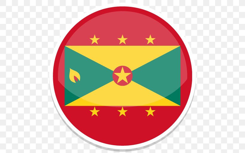 Symbol Circle Yellow Area Clip Art, PNG, 512x512px, Grenada, Area, Commonwealth Realm, Flag, Flag Of Grenada Download Free