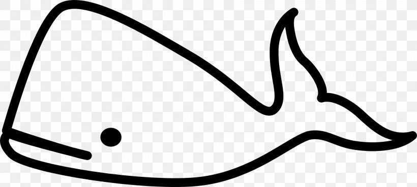 Black And White Clip Art, PNG, 1969x884px, Black And White, Area, Artwork, Beluga Whale, Black Download Free