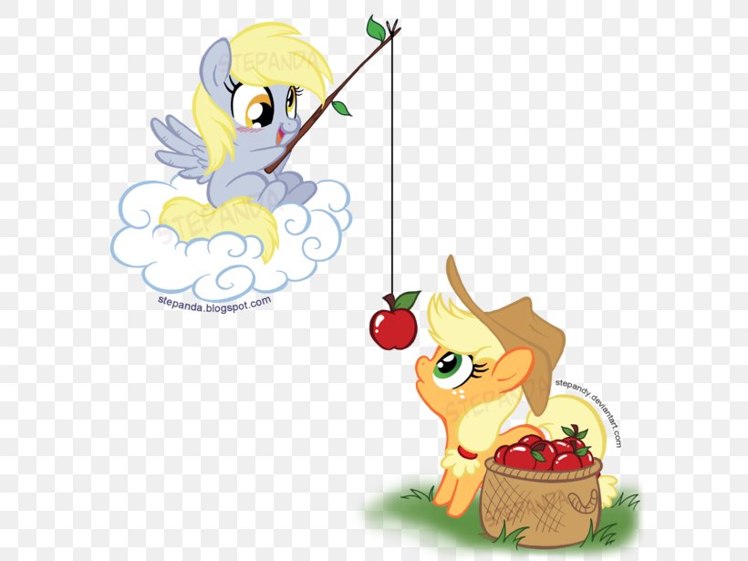Derpy Hooves Applejack Pony Fluttershy, PNG, 600x615px, Watercolor, Cartoon, Flower, Frame, Heart Download Free