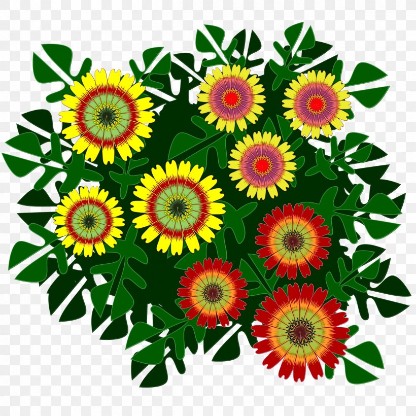 Floral Design, PNG, 2400x2400px, Watercolor, Annual Plant, Bouquet, Chrysanthemum, Common Sunflower Download Free